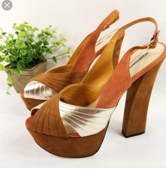 H by Halston Shoes - New H by Halston open toe block heels